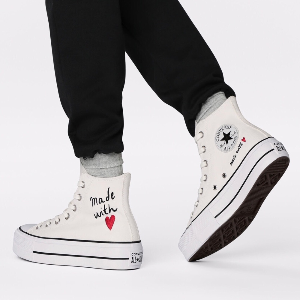 Rare Converse Chuck Taylor All Star Lift High Top Platform Women’s Sneak…